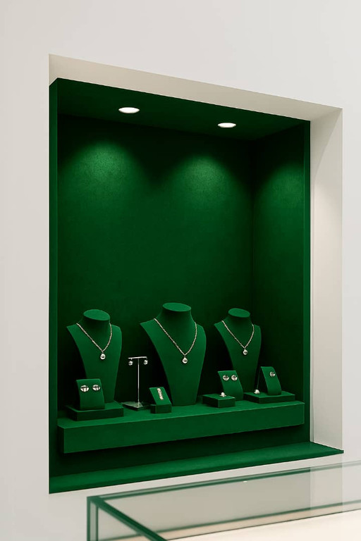 اجزای مخمل دکوراسیون جواهرات